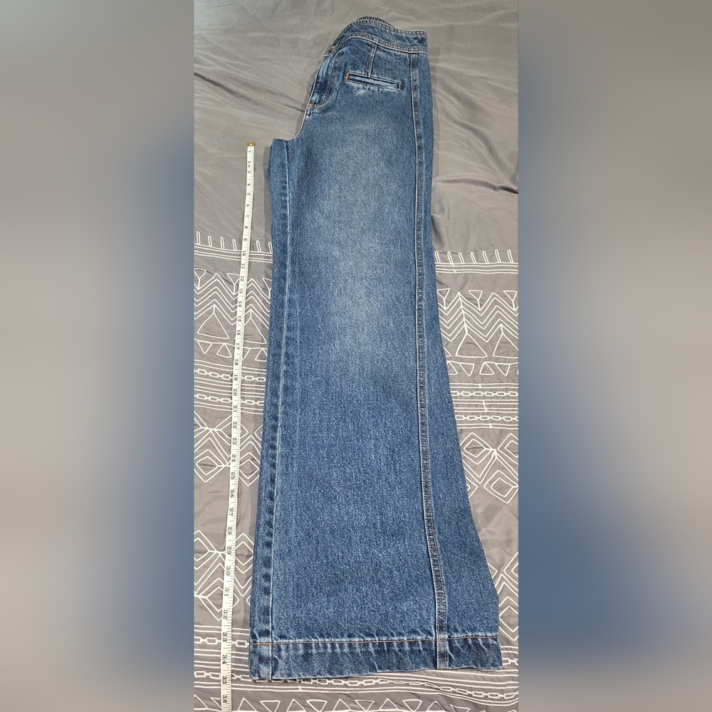 We The Free High Waisted Wide Leg Jeans Size Small - Picture 3 of 8